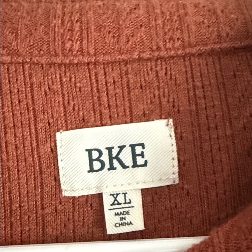 BKE Rust Button Down - Picture 2 of 4